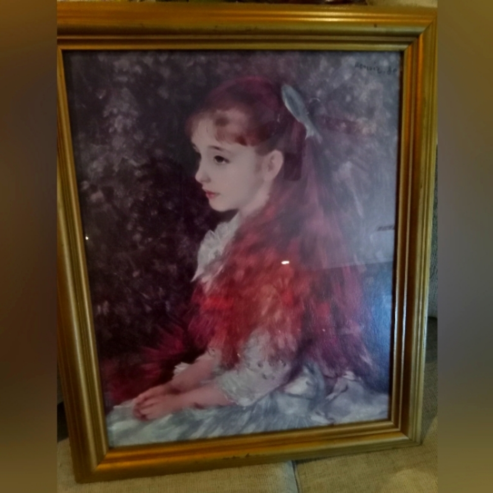 Signed lithograph